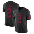 Kieara SF.49ers #2 Deommodore Lenoir Player Black Alternate Limited Vapor Untouchable Home Game Stitched Jerseys