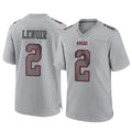 Kieara SF.49ers #2 Deommodore Lenoir Player Gray Atmosphere Fashion Home Game Stitched Jerseys