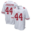 Kieara SF.49ers #44 Kyle Juszczyk Player White Home Game Stitched Jerseys