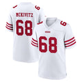 Kieara SF.49ers #68 Colton McKivitz Player White Game Home Stitched Jerseys