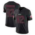 Kieara SF.49ers #92 Osa Odighizuwa Player Black Impact Limited Home Game Stitched Jerseys