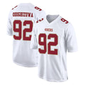 Kieara SF.49ers #92 Osa Odighizuwa Player White Fashion Home Game Stitched Jerseys