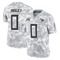 Kieara T.Titans #0 Calvin Ridley Player Arctic Camo Limited Salute to Service Home Game Stitched Jerseys