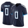 Kieara T.Titans #0 Calvin Ridley Player Navy Vapor F.U.S.E. Limited Stitched Jerseys