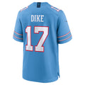 Kieara T.Titans #17 Chimere Dike Light Blue Team Game Stitched Jerseys