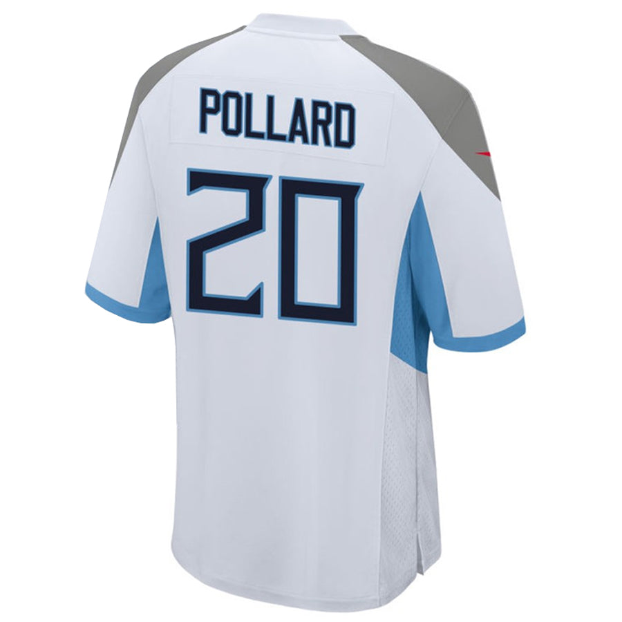 Kieara T.Titans #20 Tony Pollard Player White Home Game Stitched Jerseys