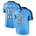 Kieara T.Titans #23 Kevin Winston Jr. Player Light Blue Limited Color Rush Home Game Stitched Jerseys