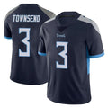 Kieara T.Titans #3 Tommy Townsend Player Navy Limited Vapor Untouchable Home Game Stitched Jerseys