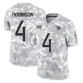 Kieara T.Titans #4 Wan'Dale Robinson Player Arctic Camo Limited Salute to Service Home Game Stitched Jerseys