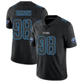 Kieara T.Titans #98 Jeffery Simmons Player Elite Light Blue Vapor Untouchable Stitched Jerseys