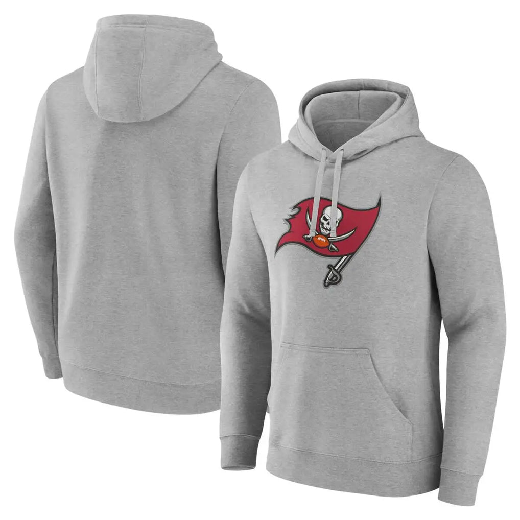 Kieara TB.Buccaneers  Blank Player Gray Pullover Hoodie Home Game Stitched Jerseys