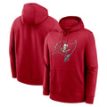 Kieara TB.Buccaneers  Blank Player Red LOGO Pullover Hoodie Home Game Stitched Jerseys