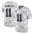 Kieara TB.Buccaneers #11 Jalen McMillan Player Arctic Camo Limited Salute To Service Home Game Stitched Jerseys