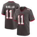 Kieara TB.Buccaneers #11 Jalen McMillan Player Pewter Alternate Home Game Stitched Jerseys