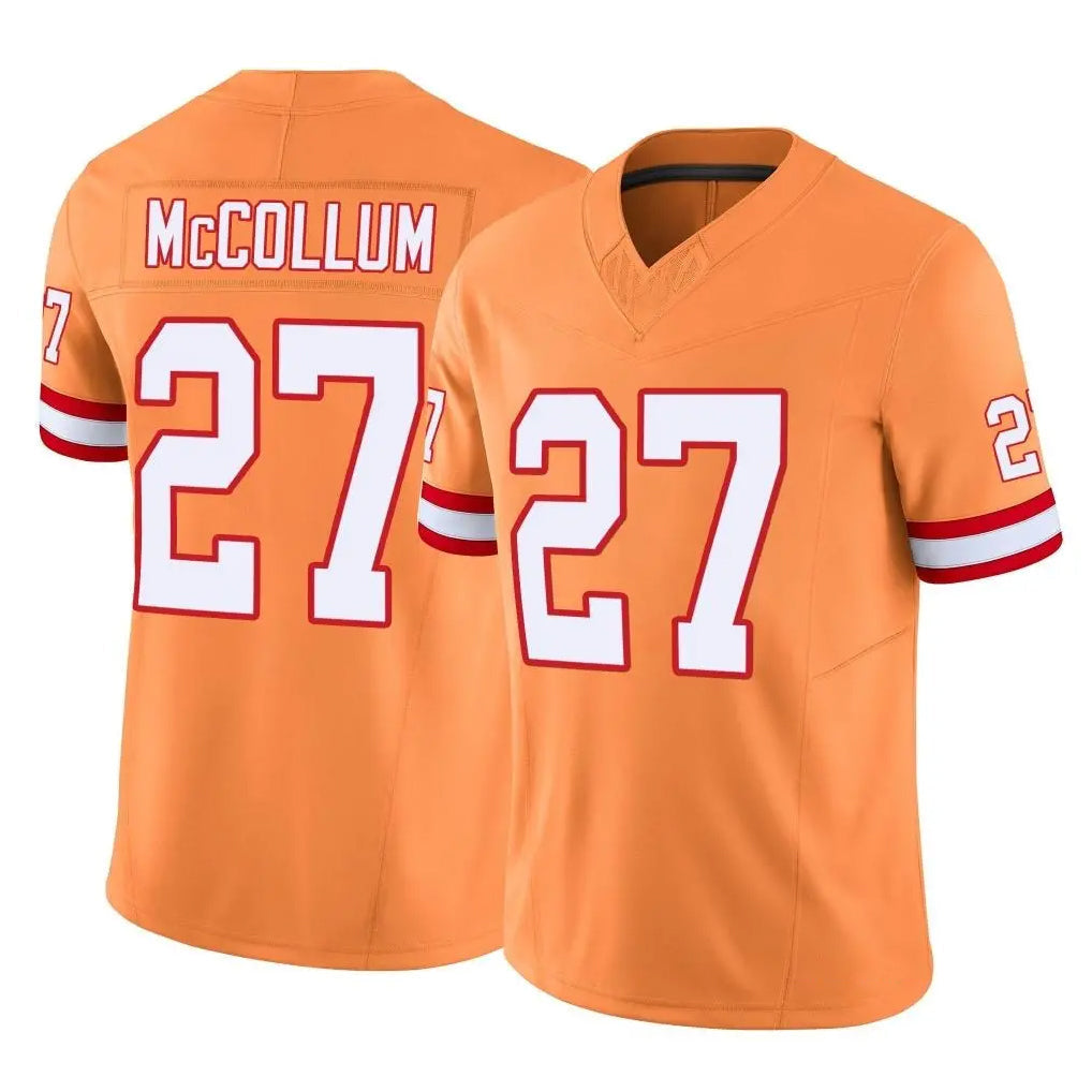 Kieara TB.Buccaneers #27 Zyon McCollum Player Orange Limited Vapor F.U.S.E. Home Game Stitched Jerseys