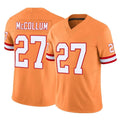 Kieara TB.Buccaneers #27 Zyon McCollum Player Orange Limited Vapor F.U.S.E. Home Game Stitched Jerseys