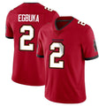 Kieara TB.Buccaneers #2 Emeka Egbuka Player Red Limited Vapor Home Game Stitched Jerseys