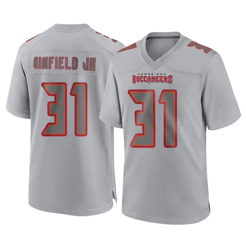 Kieara TB.Buccaneers #31 Antoine Winfield Jr. Player Gray Atmosphere Fashion Home Game Stitched Jerseys