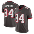 Kieara TB.Buccaneers #34 Alex Anzalone Player Pewter Limited Alternate Vapor Home Game Stitched Jerseys