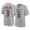 Kieara TB.Buccaneers #3 Rueben Bain Jr. Player Gray Atmosphere Fashion Home Game Stitched Jerseys