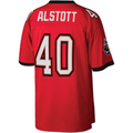 Kieara TB.Buccaneers #40 Mike Alstott Mitchell & Ness Red Legacy Replica Stitched Puhic Jersey