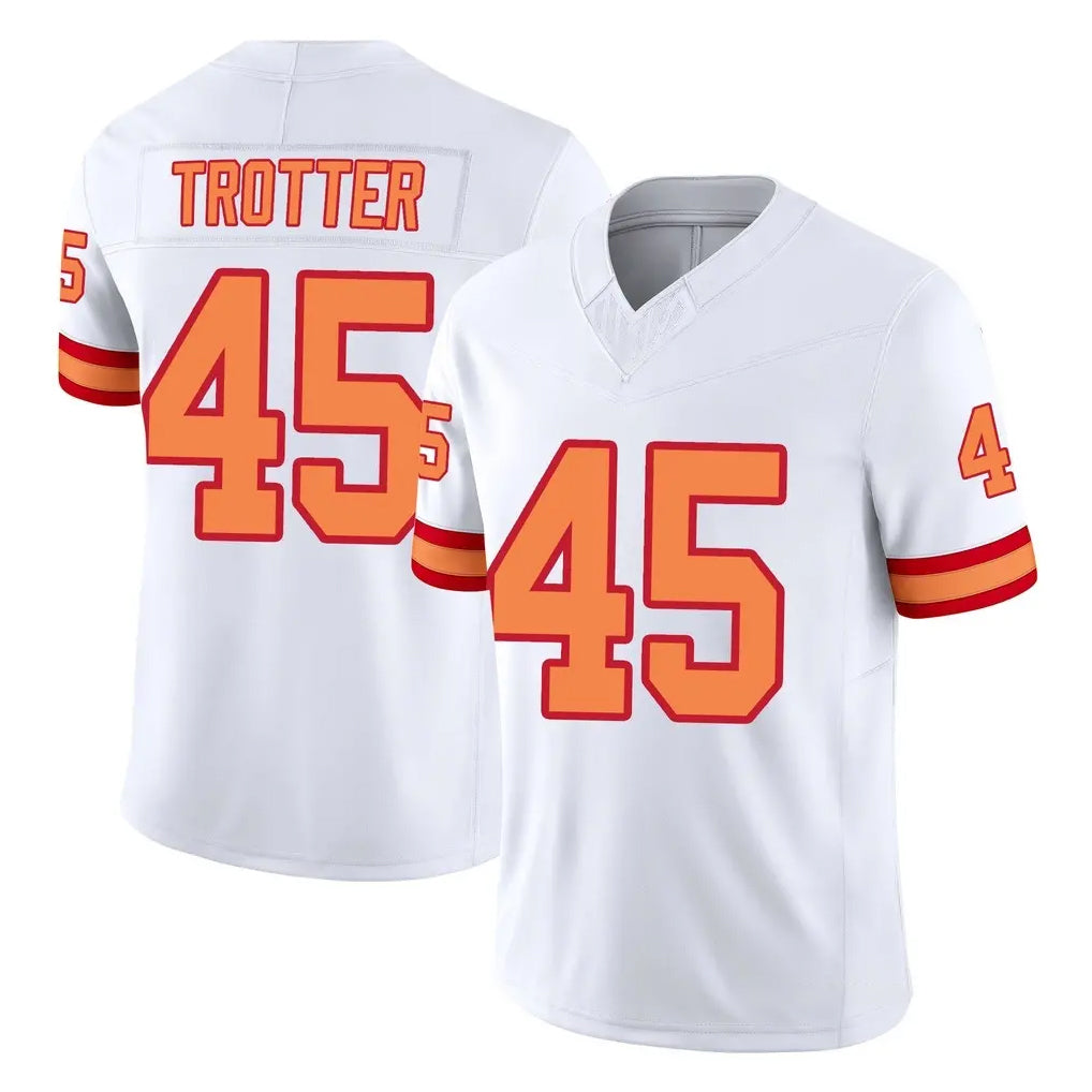 Kieara TB.Buccaneers #45 Josiah Trotter Player White Limited '76 Vapor F.U.S.E. Home Game Stitched Jerseys