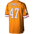 Kieara TB.Buccaneers #47 John Lynch Mitchell & Ness Orange Big & Tall 1995 Legacy Retired Player Jersey