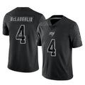 Kieara TB.Buccaneers #4 Chase McLaughlin Player Black Reflective Limited Home Game Stitched Jerseys