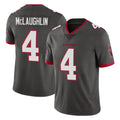 Kieara TB.Buccaneers #4 Chase McLaughlin Player Pewter Limited Alternate Vapor Home Game Stitched Jerseys