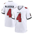 Kieara TB.Buccaneers #4 Chase McLaughlin Player White Home Game Stitched Jerseys