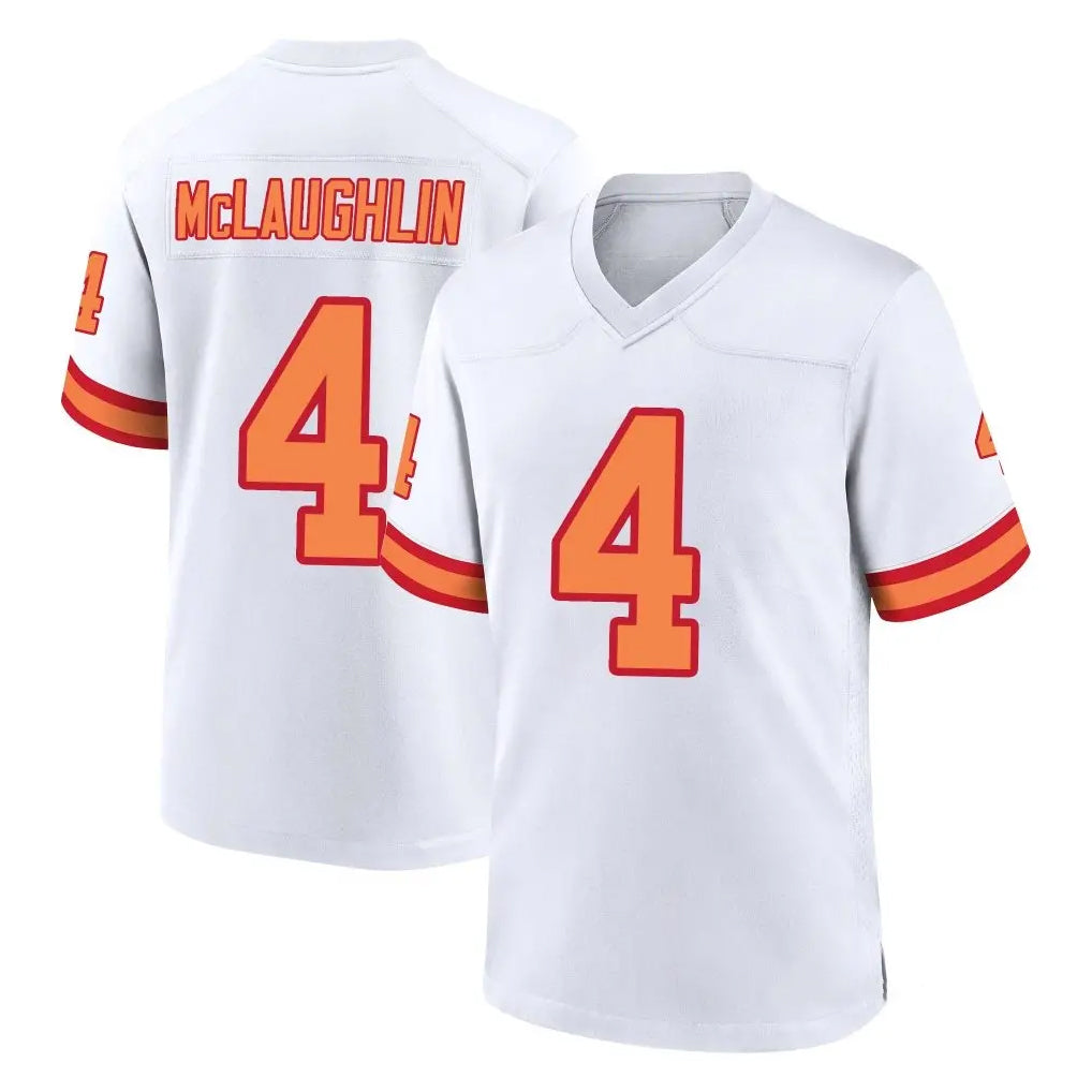 Kieara TB.Buccaneers #4 Chase McLaughlin Player White '76 Home Game Stitched Jerseys