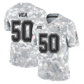 Kieara TB.Buccaneers #50 Vita Vea Player Arctic Camo Limited Salute To Service Home Game Stitched Jerseys