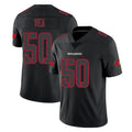 Kieara TB.Buccaneers #50 Vita Vea Player Black Impact Limited Home Game Stitched Jerseys