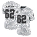 Kieara TB.Buccaneers #62 Graham Barton Player Arctic Camo Limited Salute To Service Home Game Stitched Jerseys