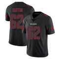 Kieara TB.Buccaneers #62 Graham Barton Player Black Impact Limited Home Game Stitched Jerseys
