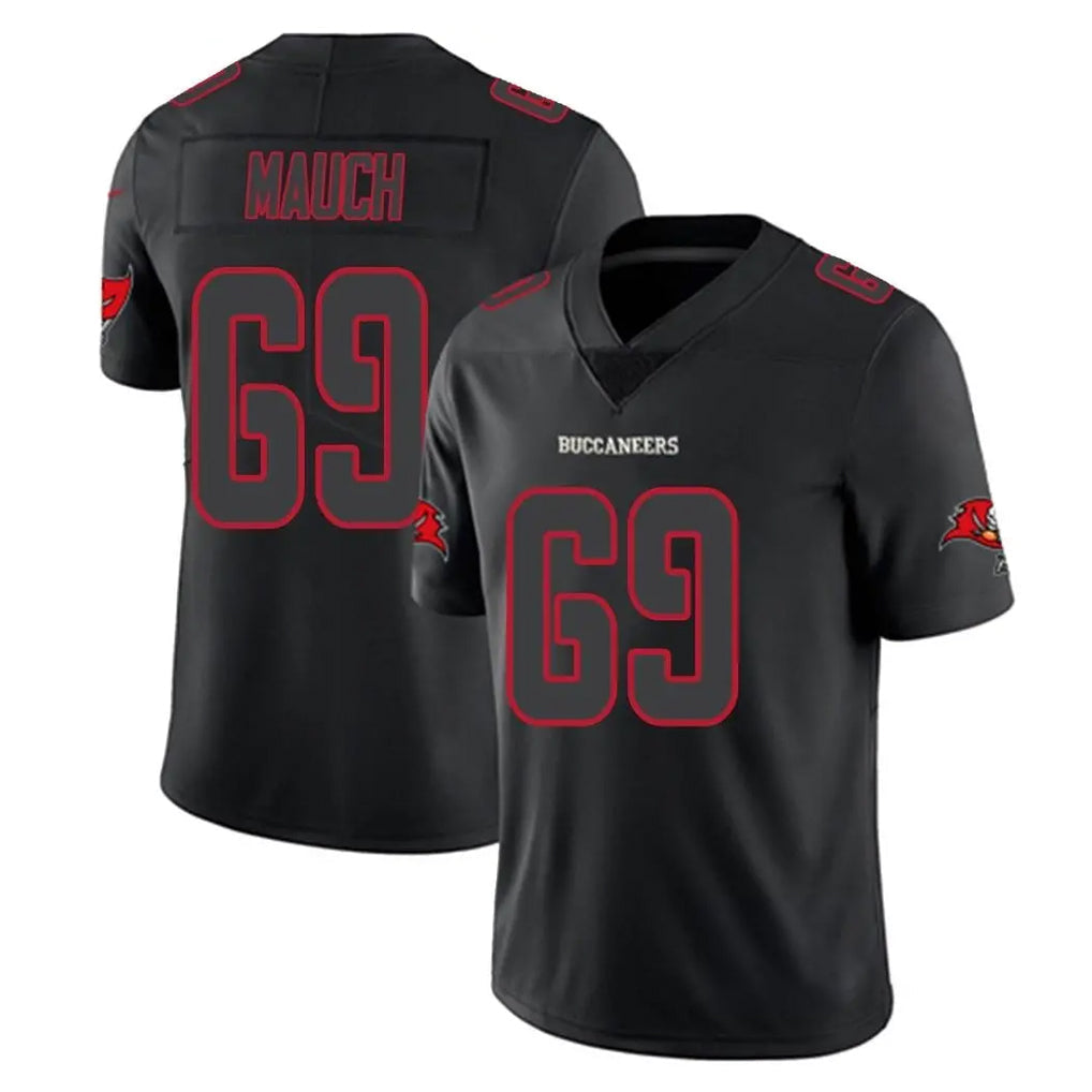 Kieara TB.Buccaneers #69 Cody Mauch Player Black Impact Limited Home Game Stitched Jerseys