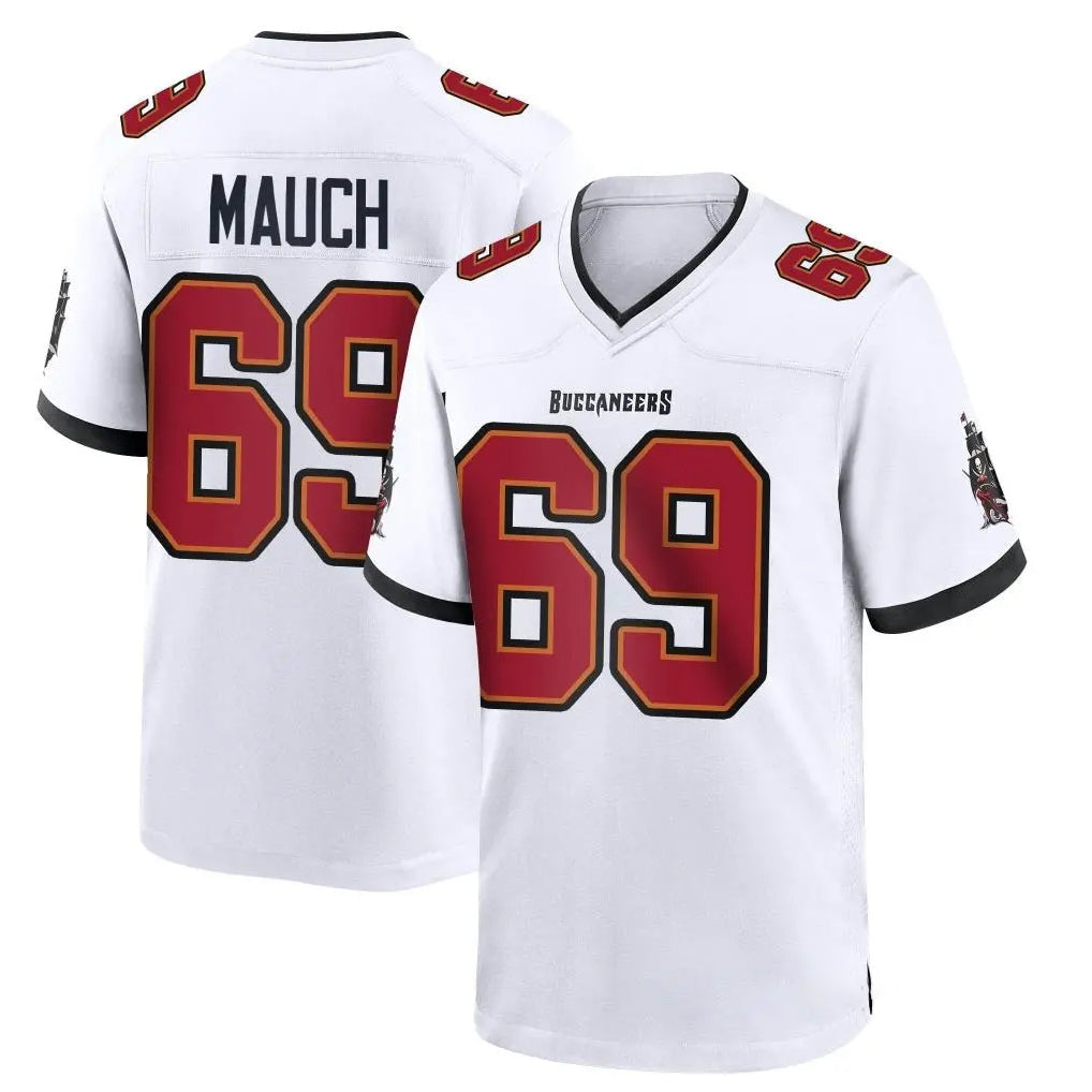 Kieara TB.Buccaneers #69 Cody Mauch Player White Home Game Stitched Jerseys