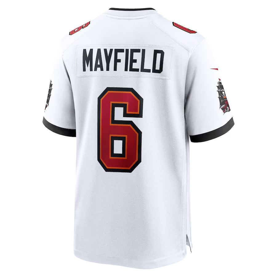 Kieara TB.Buccaneers #6 Baker Mayfield Player White Game Stitched Jerseys