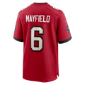 Kieara TB.Buccaneers #6 Baker Mayfield Red Team Game Stitched Jerseys
