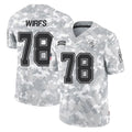 Kieara TB.Buccaneers #78 Tristan Wirfs Player Arctic Camo Limited Salute To Service Home Game Stitched Jerseys