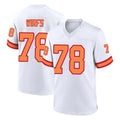 Kieara TB.Buccaneers #78 Tristan Wirfs Player White '76 Home Game Stitched Jerseys