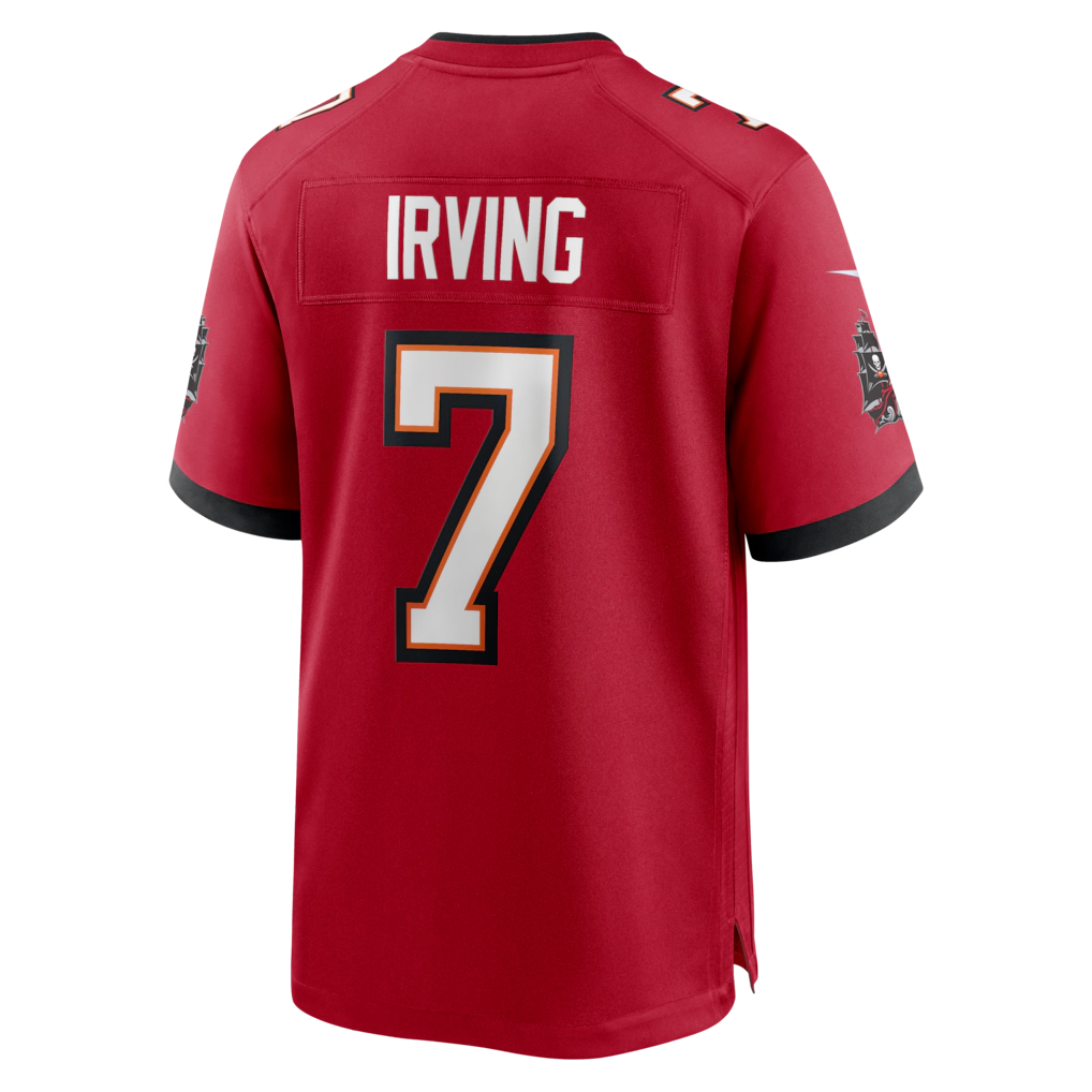 Kieara TB.Buccaneers #7 Bucky Irving Red Game Stitched Jerseys