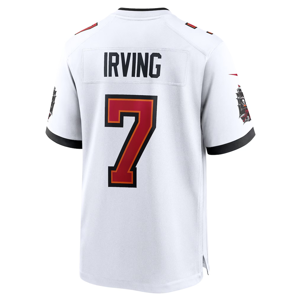 Kieara TB.Buccaneers #7 Bucky Irving White Game Stitched Jerseys