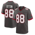 Kieara TB.Buccaneers #88 Cade Otton Player Pewter Alternate Home Game Stitched Jerseys