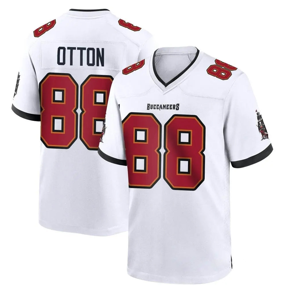 Kieara TB.Buccaneers #88 Cade Otton Player White Home Game Stitched Jerseys