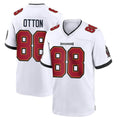Kieara TB.Buccaneers #88 Cade Otton Player White Home Game Stitched Jerseys