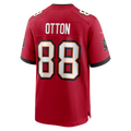 Kieara TB.Buccaneers #88 Cade Otton Red Game Player Stitched Jerseys