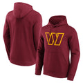 Kieara W.Commanders Burgundy LOGO Pullover Hoodies Game Blank Player Stitched Jerseys