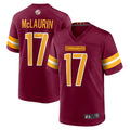 Kieara W.Commanders Home Game Jerseys - Burgundy - #17 Terry McLaurin Player Stitched Jerseys