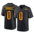 Kieara W.Commanders #0 Mike Sainristil Player Black Home Game Stitched Jerseys